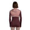 FW25 BM W Women Merino Blend 200 RealFleece Descender LS Zip Hoodie BA56YN0JP 02 01