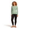 FW25 BM W Women Merino 200 Oasis LS Crewe 1043750GZ 03 01