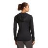 FW25 BM W Women Merino Blend 300 RealFleece Descender LS Zip Hoodie 0A57CS001 02 01
