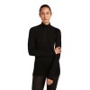 FW25 BM W Women Merino 200 ZoneKnit LS Half Zip 0A57CK001 01 01