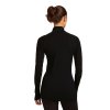 FW25 BM W Women Merino 200 ZoneKnit LS Half Zip 0A57CK001 02 01