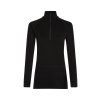 FW25 IM W Women Merino 200 ZoneKnit LS Half Zip 0A57CK001 01 01