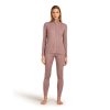 FW25 BM W Women Merino 260 Tech Vertex LS Half Zip Delta Lines AOP 0A57BO0K6 03 01