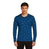 FW25 BM W Men Merino 200 Oasis LS Crewe Snow Day AOP 0A57BE0H8 01 01