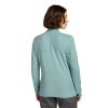FW25 BM W Women Merino Blend 260 Waffle Knit Wander LS Half Zip 0A577V451 02 01