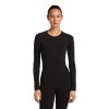 FW25 BM W Women Merino Blend 260 ZoneKnit Seamless LS Crewe 0A571G001 01 01