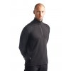 SS21 MEN ORIGINAL LS HALF ZIP BLACK 100871001 2