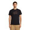 Pánské merino triko s krátkým rukávem ICEBREAKER Mens 125 Cool-Lite Sphere SS Tee Across, Black