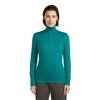 SS26 BM W Women Merino 200 Oasis LS Half Zip IBB043800LG 1