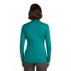 SS26 BM W Women Merino 200 Oasis LS Half Zip IBB043800LG 2