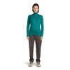 SS26 BM W Women Merino 200 Oasis LS Half Zip IBB043800LG 3