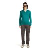 SS26 BM W Women Merino 200 Oasis LS Half Zip IBB043800LG 4