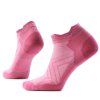 Dámské merino běžecké ponožky SMARTWOOL Women's Run Zero Cushion Low Ankle Socks, Garden Pink
