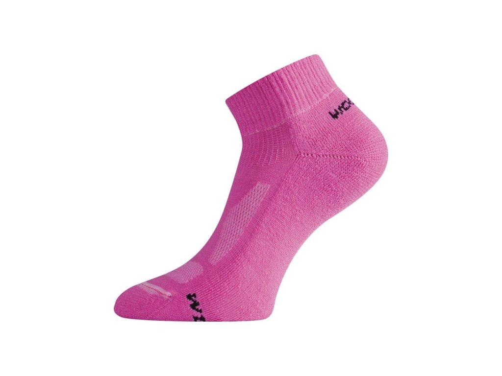 LASTING merino ponožky WDL růžové
