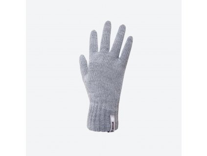 KAMA R101 pletené merino rukavice,  šedá