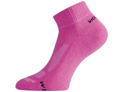 LASTING merino ponožky WDL růžové