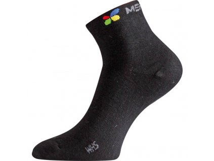 LASTING dámské merino ponožky WHS černé