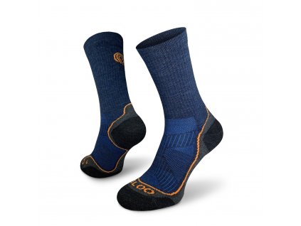 EGLOO MERINO TSM Trek socks, blue jeans 1500x1500