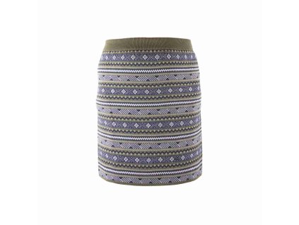 KAMA 6013 Merino sukně, zelená