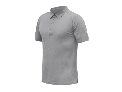 model merino active polo triko kratky rukav seda