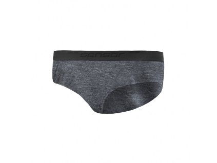 SENSOR MERINO LITE dámské kalhotky anthracite gray