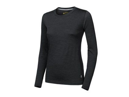 SENSOR MERINO CORDURA dámské triko dl.rukáv černá
