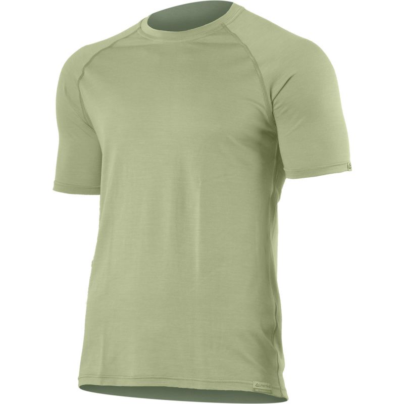 LASTING pánské merino triko QUIDO zelené Velikost: XXL