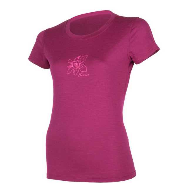 Dámské funkční tričko SENSOR active pt orchid fialová Barva: fialová, Velikost: XL