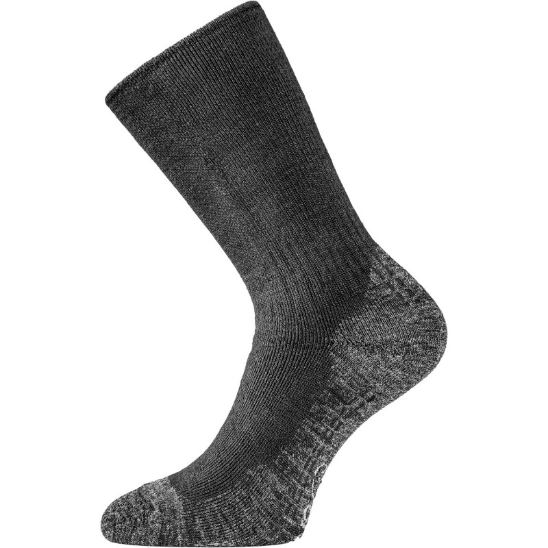 LASTING merino ponožky WinterSki&Hike WSM černé Velikost: S/34-37