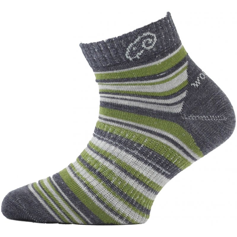 Dětské merino ponožky LASTING Tjp zelené Velikost: (29-33) XS