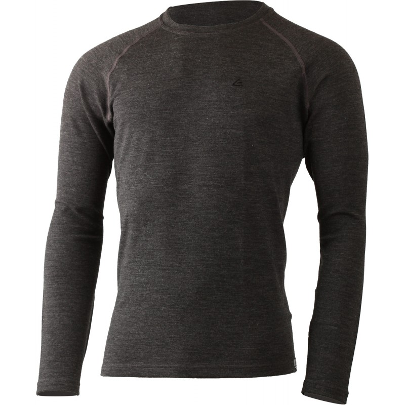 Pánská merino mikina LASTING Wity šedá Velikost: M