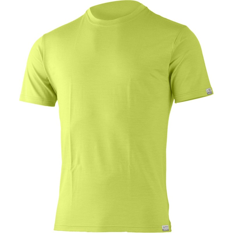 LASTING pánské merino triko CHUAN zelené Velikost: XXL