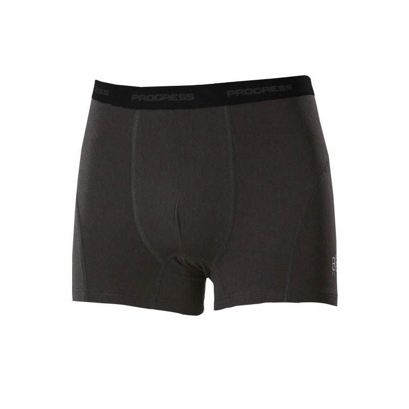 PROGRESS BOXERKY bambus pánské, černá Barva: černá, Velikost: XL