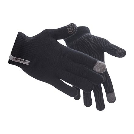Unisex merino rukavice SENSOR černé Barva: černá, Velikost: S/M