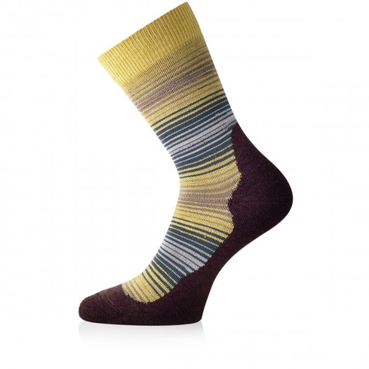 LASTING merino ponožky WLG zelené Velikost: M/38-41
