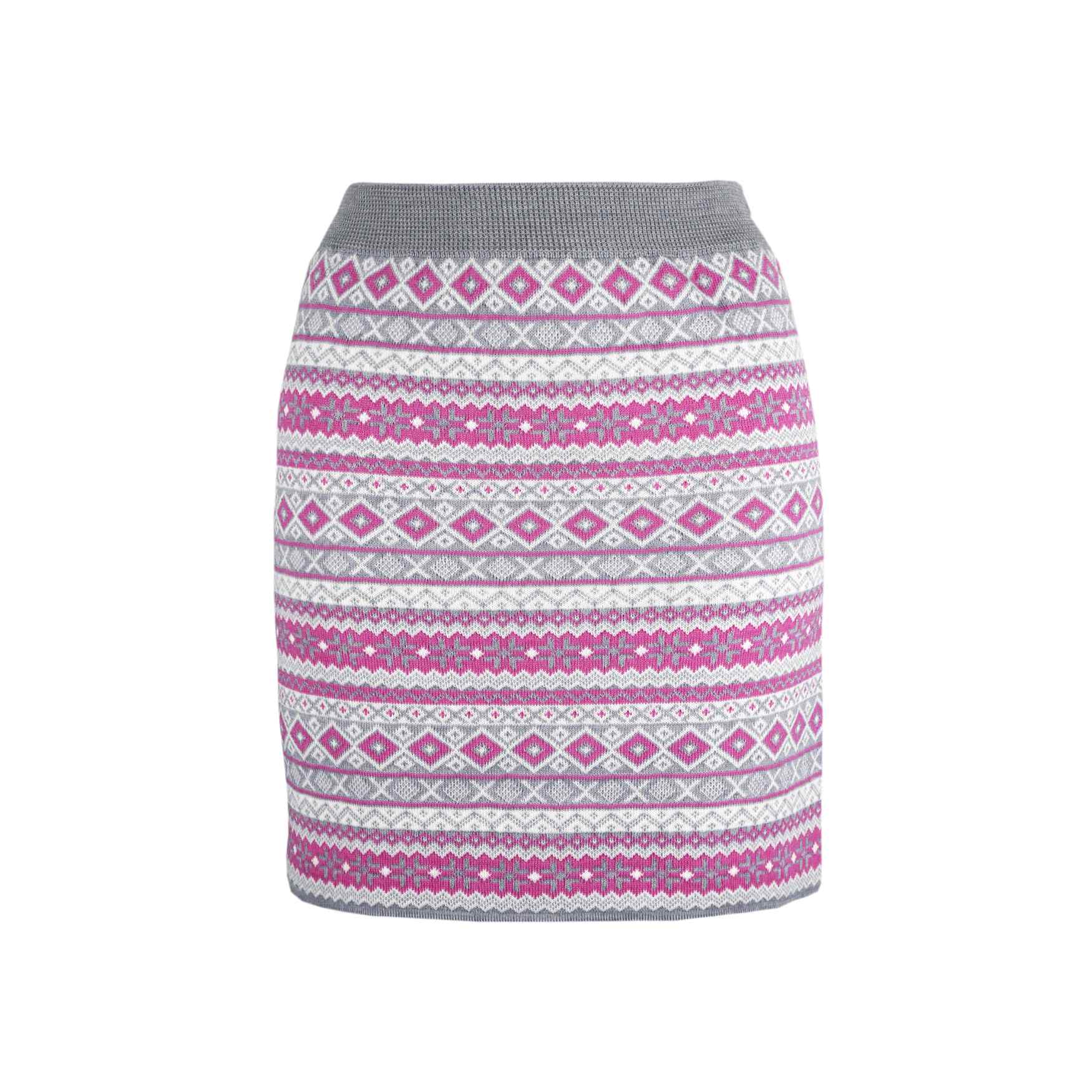 KAMA 6007 Merino sukně, šedá Velikost: XS