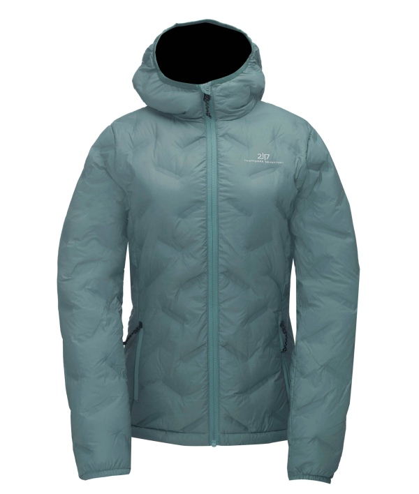 2117 of Sweden 2117 ISABO Dámská lehká péřová bunda ECO, Dk Mint Velikost: XL