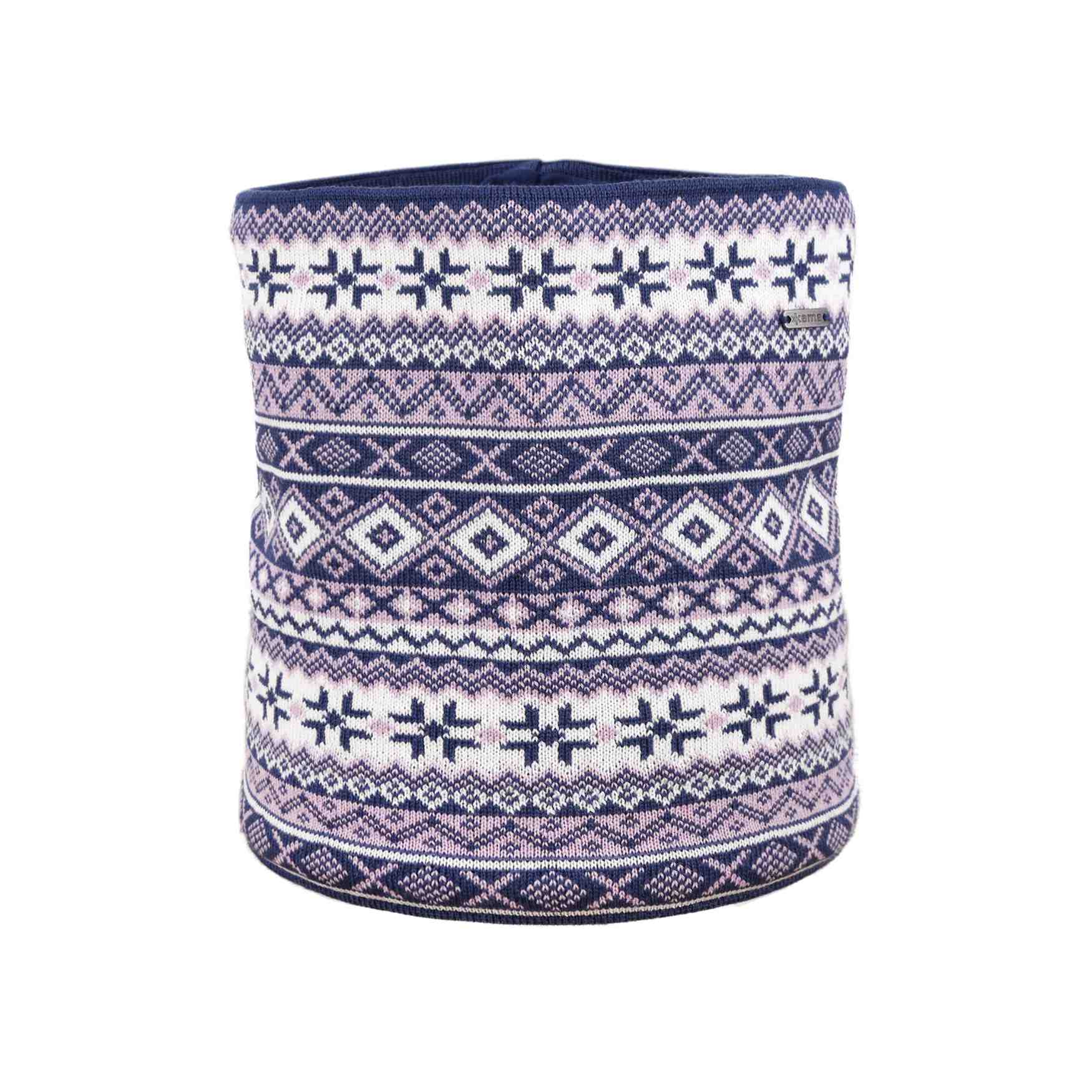 KAMA S24 Pletený Merino nákrčník, sv. modrá