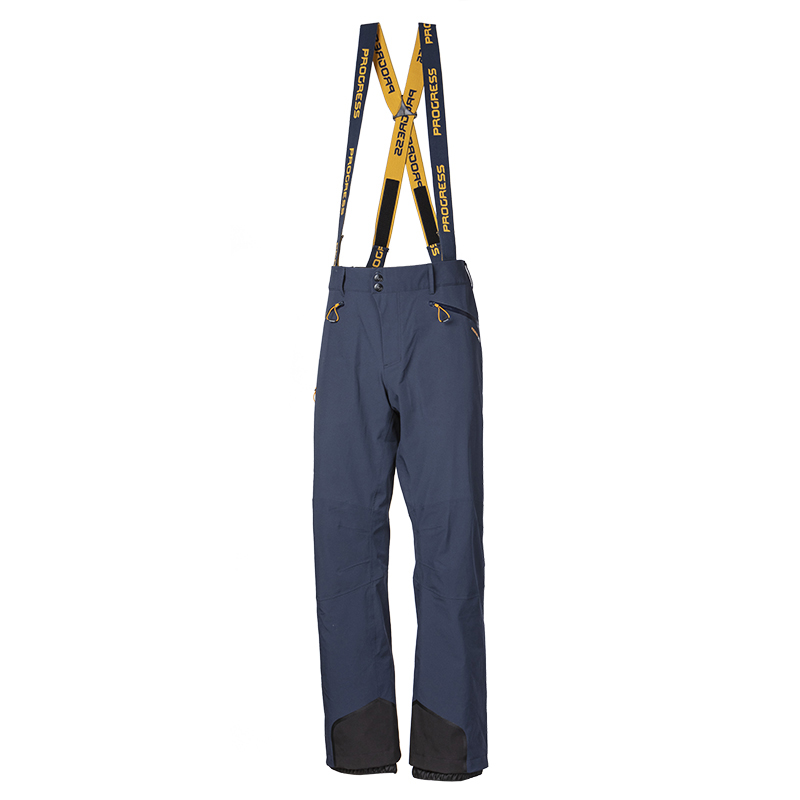 Pánské softshellové kalhoty PROGRESS Toxic Pants tm.modrá Velikost: XXL