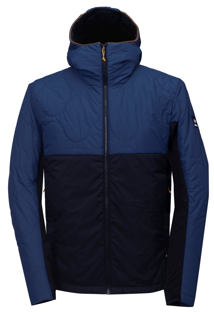 2117 of Sweden 2117 ROXTUNA Pánská hybridní bunda Wool & ECO, navy modrá Velikost: XXL