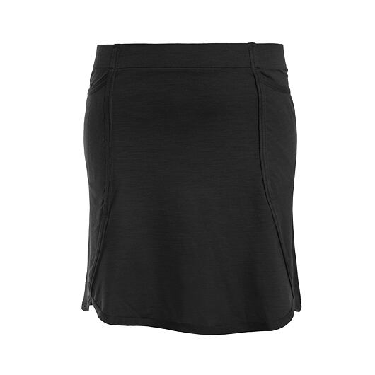 Dámská merino sukně SENSOR Merino Active černá Barva: černá, Velikost: S