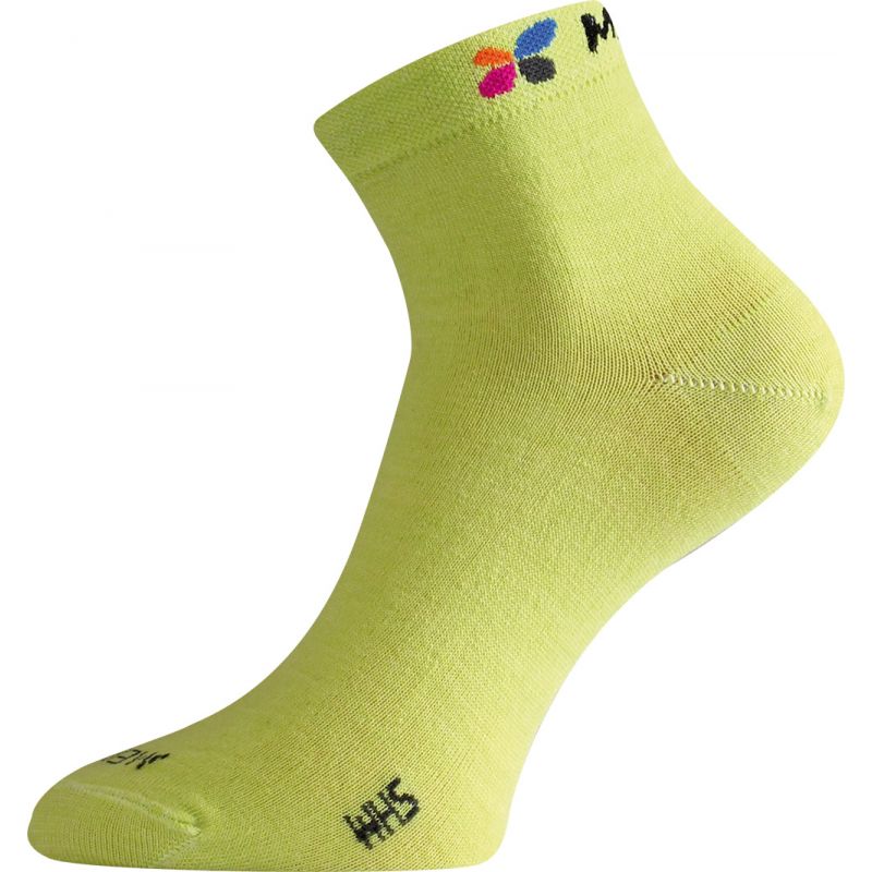 Merino ponožky LASTING Whs zelené Velikost: (34-37) S
