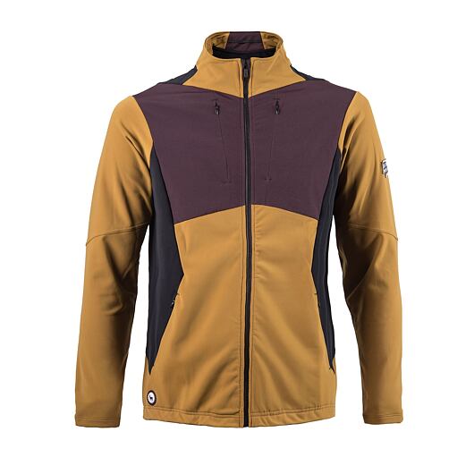 FRESH TRASH FT MEN´S CROSS POINT JACKET GOLDEN/WINE/BLACK Velikost: M