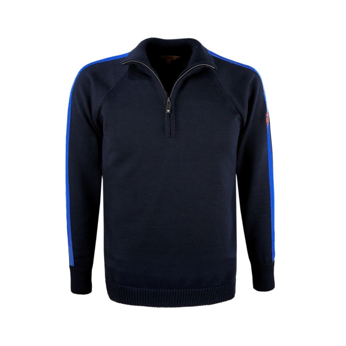 KAMA 4063 Merino svetr, tmavě modrá Velikost: M
