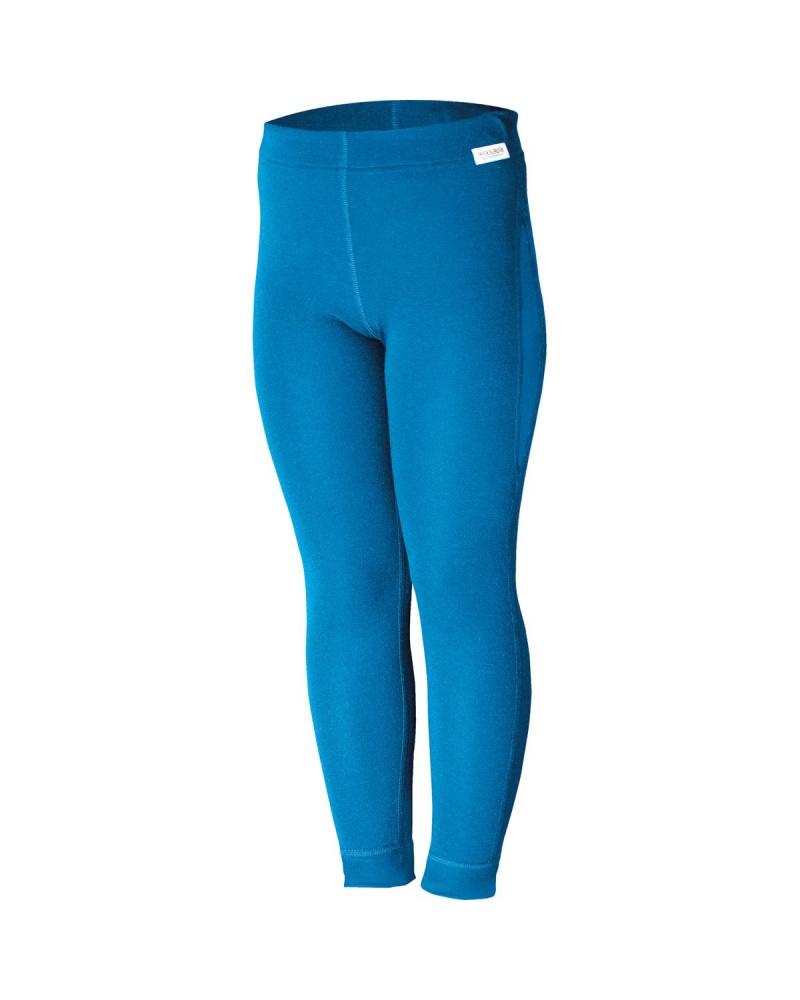 Dětské merino spodky LASTING Sova modré Velikost: 100