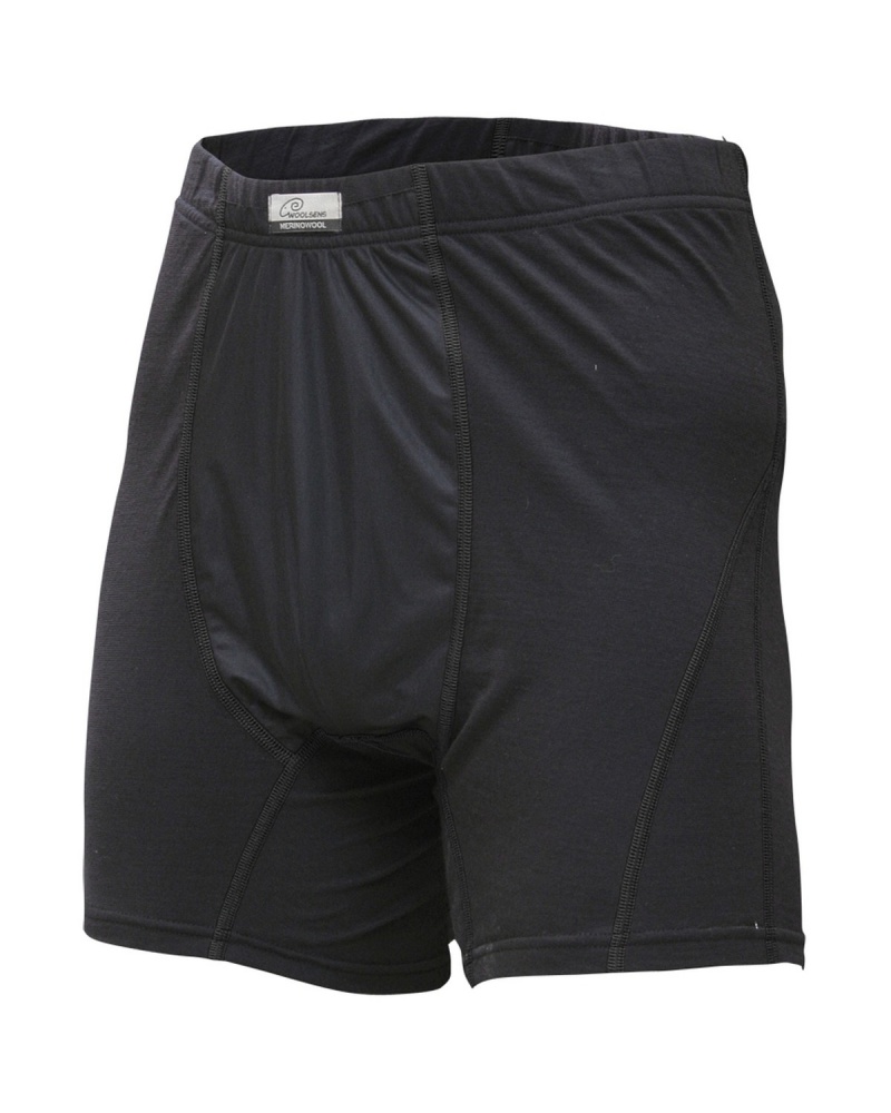 LASTING pánské merino boxerky NICO+windstop černé Velikost: L
