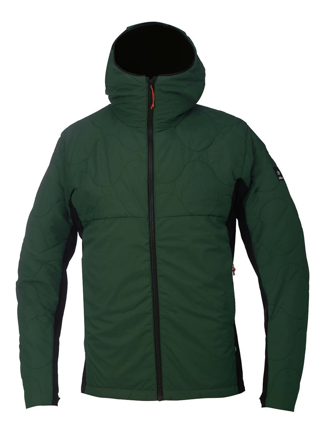 2117 of Sweden 2117 ROXTUNA Pánská hybridní bunda Wool & ECO, forest green Velikost: M