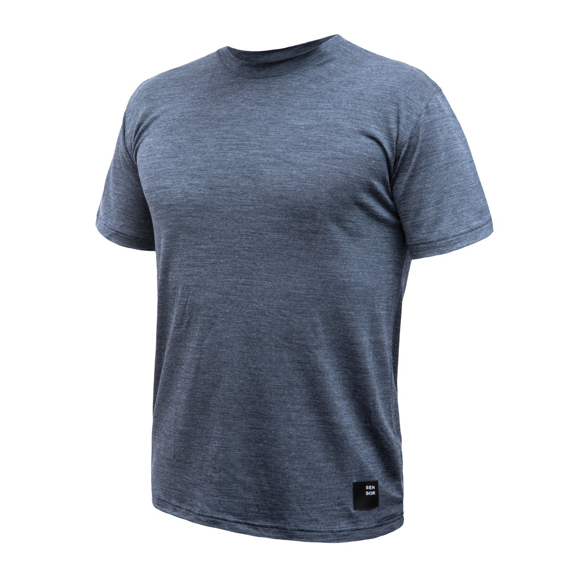Pánské merino triko SENSOR Lite modré Barva: Modrá, Velikost: M