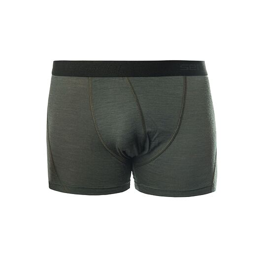 Pánské merino trenky SENSOR Air zelené Barva: Zelená, Velikost: S