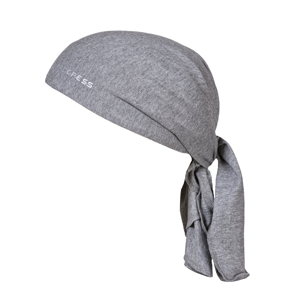 Trojcípý funkční šátek PROGRESS B Sat šedý melír Velikost: UNI